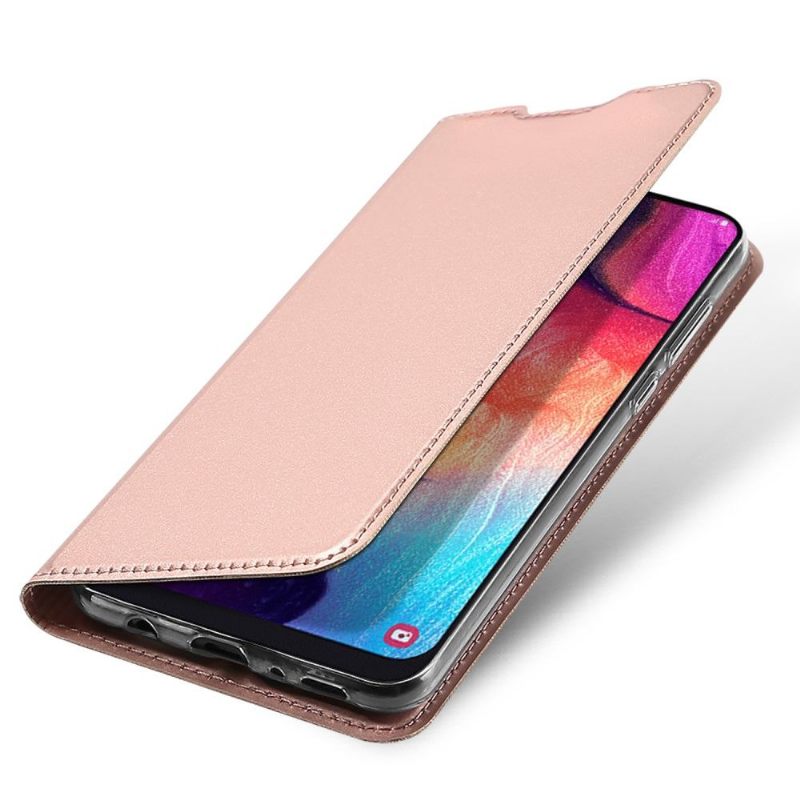 Θήκη Flip Samsung Galaxy A50 Επαγγελματική Απομίμηση Δέρματος