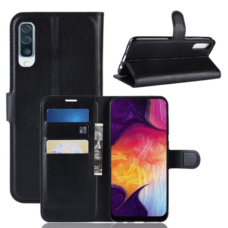 Θήκη Flip Samsung Galaxy A50 Style Δερμάτινη Θήκη Για Κάρτες