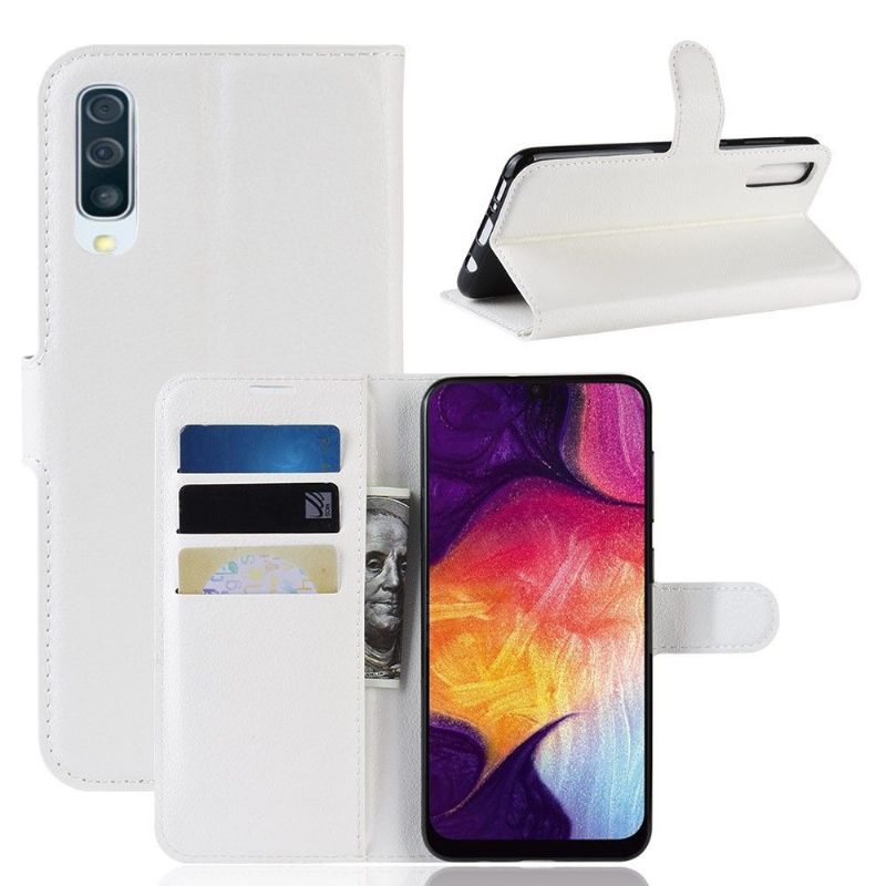 Θήκη Flip Samsung Galaxy A50 Style Δερμάτινη Θήκη Για Κάρτες