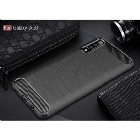 Θήκη Samsung Galaxy A50 Carbon Brushed Gel