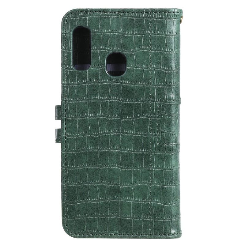 δερματινη θηκη Samsung Galaxy A20e Croc Effect Leather Style