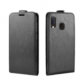 Θήκη Flip Samsung Galaxy A20e δερματινη θηκη Faux Leather Vertical