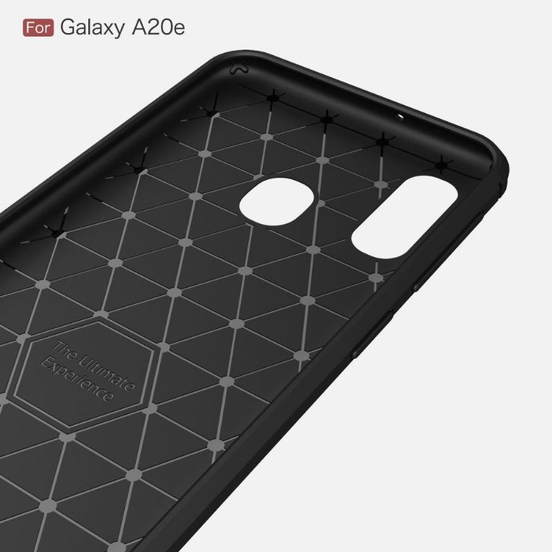 Θήκη Samsung Galaxy A20e Carbon Brushed Gel