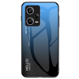 θηκη κινητου Poco X5 Pro 5G Tempered Glass Γεια Σας