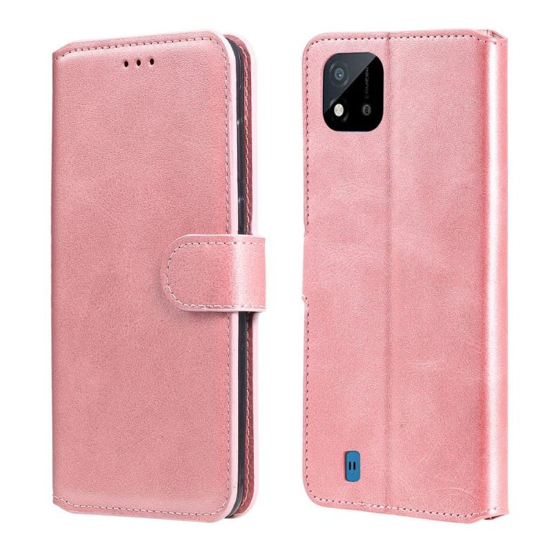 Κάλυμμα Realme C21 Enkay Θήκη Κάρτας Faux Leather