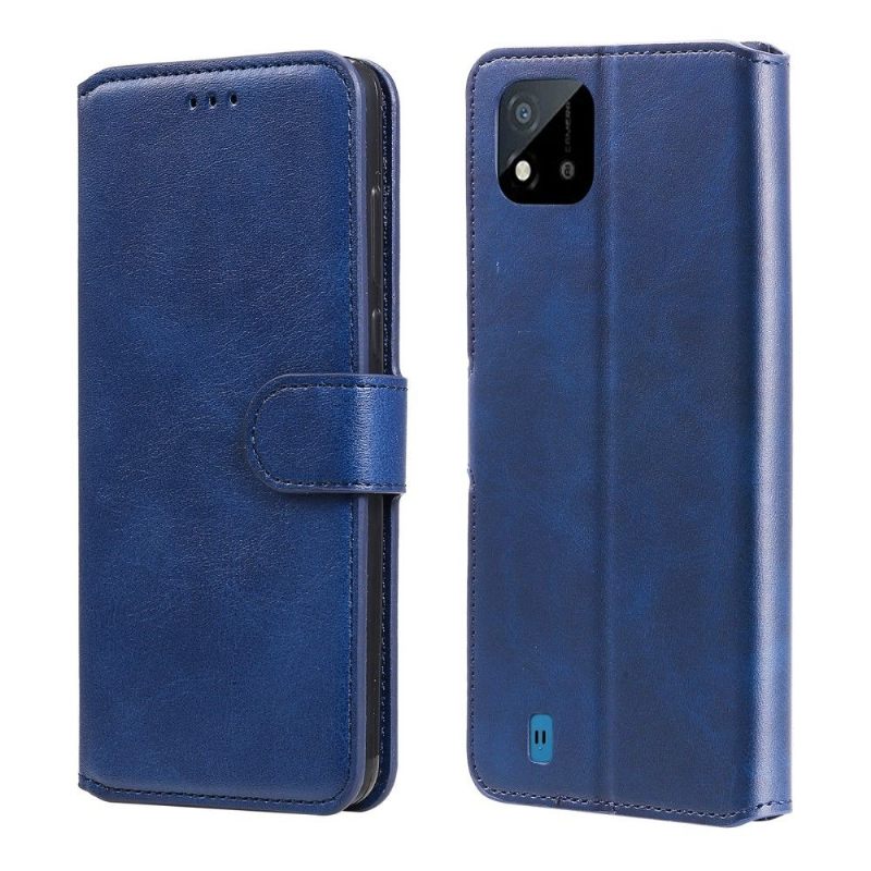 Κάλυμμα Realme C21 Enkay Θήκη Κάρτας Faux Leather