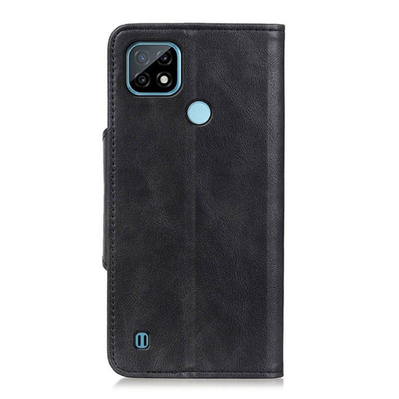 Κάλυμμα Realme C21 Full Protect Matte Faux Leather