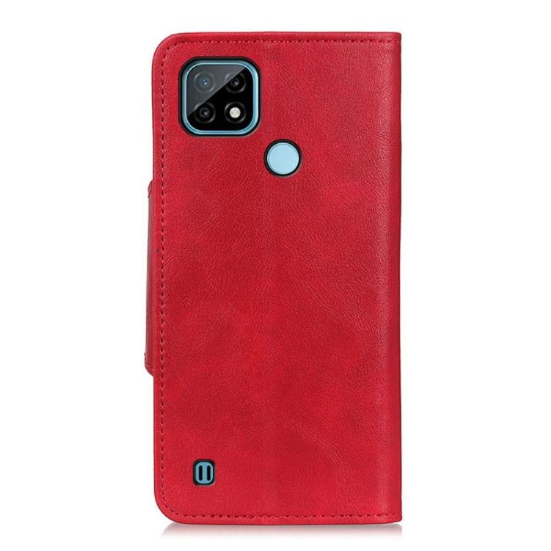 Κάλυμμα Realme C21 Full Protect Matte Faux Leather