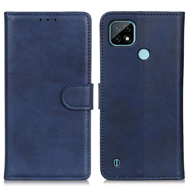 Κάλυμμα Realme C21 Marius Matte Leather Effect