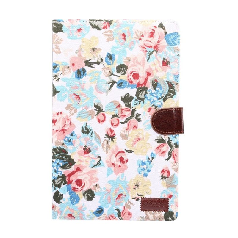 Κάλυμμα Samsung Galaxy Tab S6 Lite Floral Ύφασμα