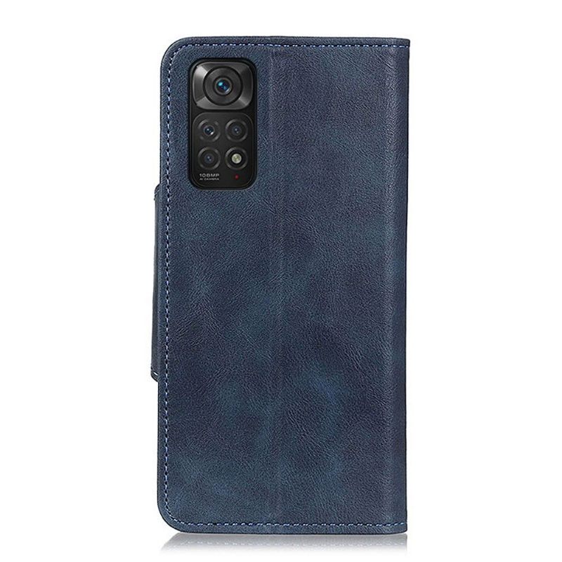 δερματινη θηκη Xiaomi Redmi Note 11 / Note 11S Full Protect Matte Faux Leather