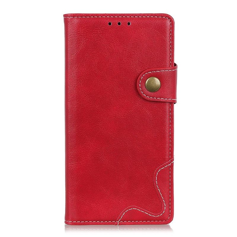 δερματινη θηκη Xiaomi Redmi Note 11 / Note 11S S Shape Leather Effect Εκτεθειμένες Ραφές