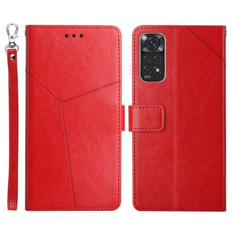 δερματινη θηκη Xiaomi Redmi Note 11 / Note 11S Y Lines Leather Effect