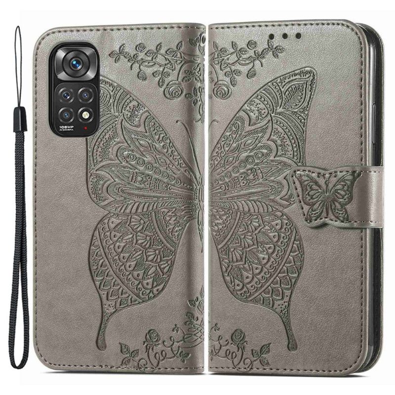 Κάλυμμα Xiaomi Redmi Note 11 / Note 11S Butterfly Relief