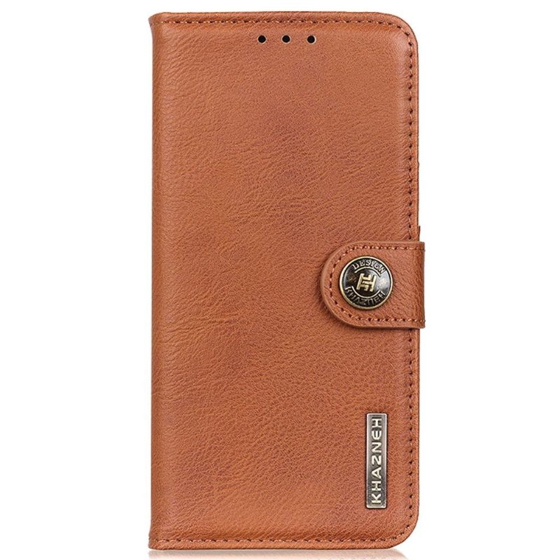 Κάλυμμα Xiaomi Redmi Note 11 / Note 11S Κάτοχος Κάρτας Khazneh Leather Effect