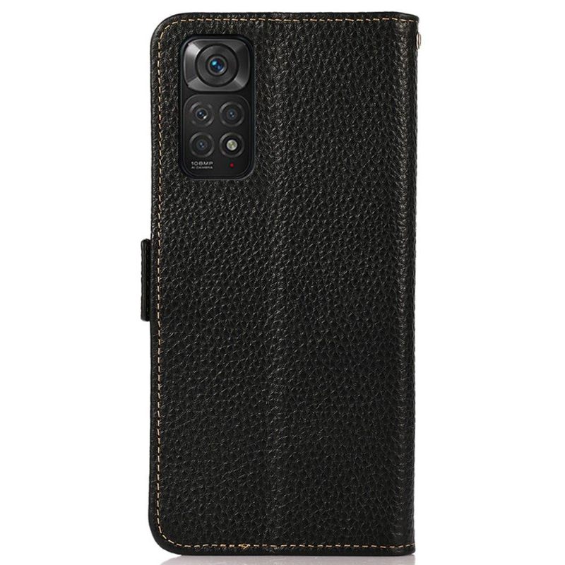 Κάλυμμα Xiaomi Redmi Note 11 / Note 11S Khazneh Grained Leather First