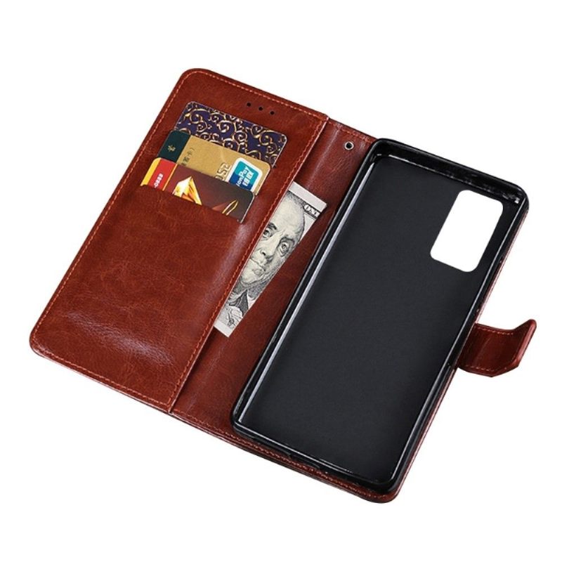 Κάλυμμα Xiaomi Redmi Note 11 / Note 11S Θήκη Flip Idewei Folio Leather Effect