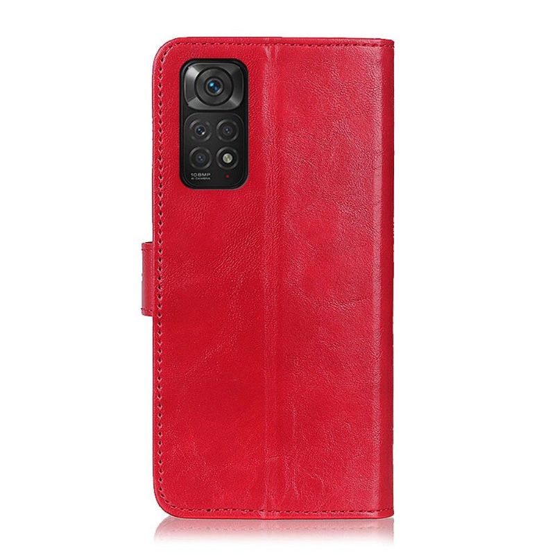 Θήκη Flip Xiaomi Redmi Note 11 / Note 11S Melody Leather Effect Khazneh