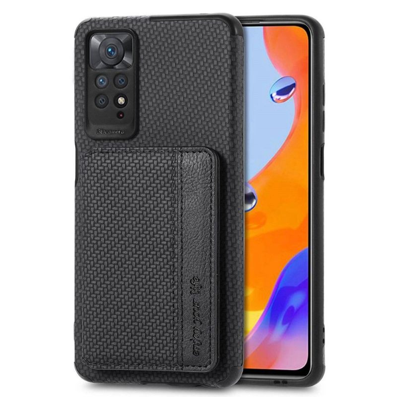 Θήκη Xiaomi Redmi Note 11 / Note 11S Λειτουργική Βάση Στήριξης Καρτών Ινών Άνθρακα