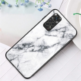 Θήκη Xiaomi Redmi Note 11 / Note 11S Marble Lina Tempered Glass