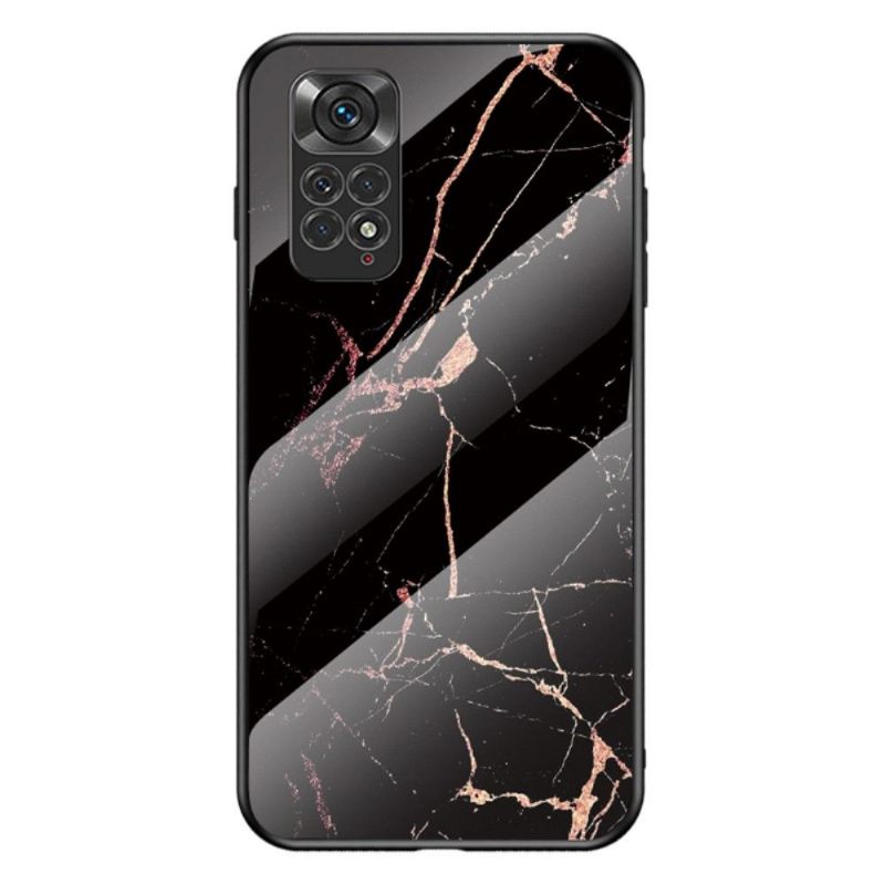 Θήκη Xiaomi Redmi Note 11 / Note 11S Marble Lina Tempered Glass