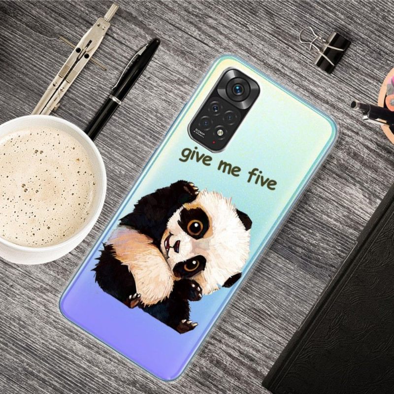 Θήκη Xiaomi Redmi Note 11 / Note 11S Panda"δώσε Μου Πέντε"