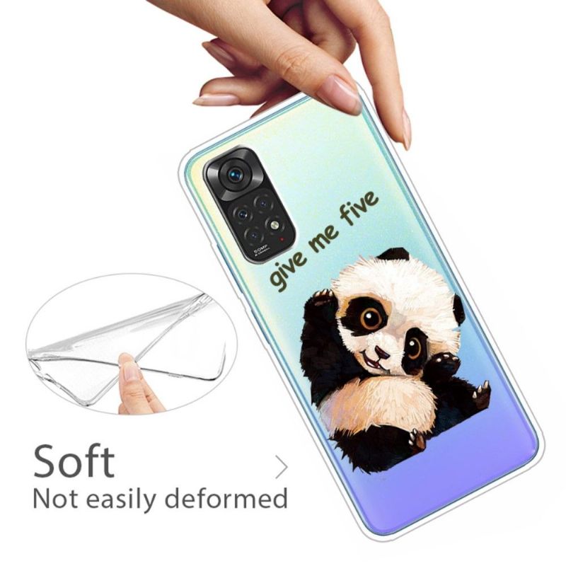 Θήκη Xiaomi Redmi Note 11 / Note 11S Panda"δώσε Μου Πέντε"