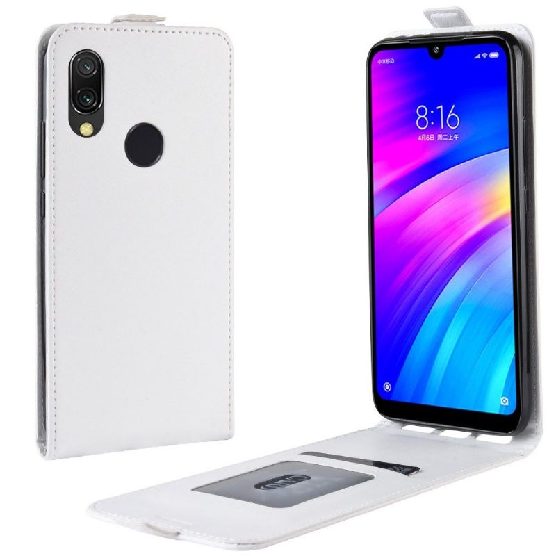 Θήκη Flip Xiaomi Redmi 7 δερματινη θηκη Faux Leather Vertical