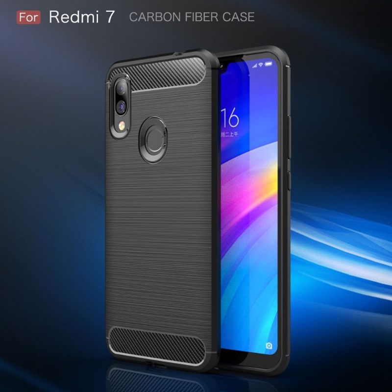 Θήκη Xiaomi Redmi 7 Carbon Brushed Gel