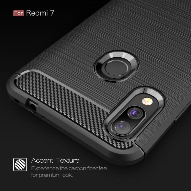 Θήκη Xiaomi Redmi 7 Carbon Brushed Gel