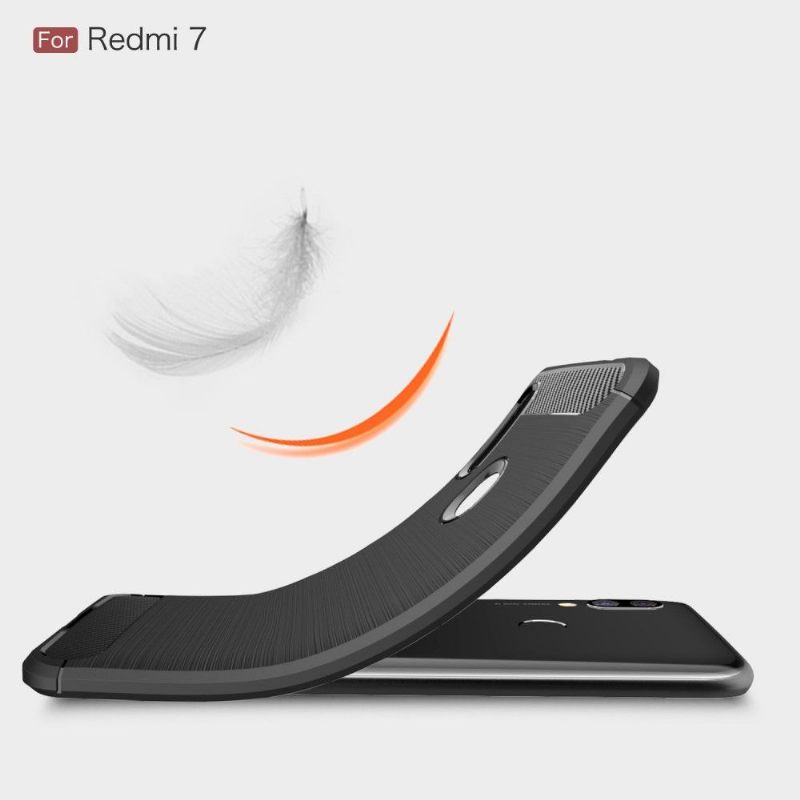 Θήκη Xiaomi Redmi 7 Carbon Brushed Gel