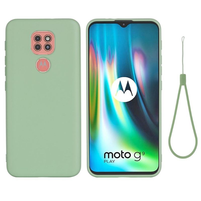 θηκη κινητου Motorola Moto G9 Play Puro Υγρή Σιλικόνη