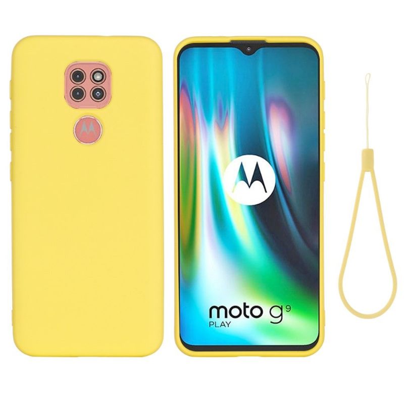 θηκη κινητου Motorola Moto G9 Play Puro Υγρή Σιλικόνη