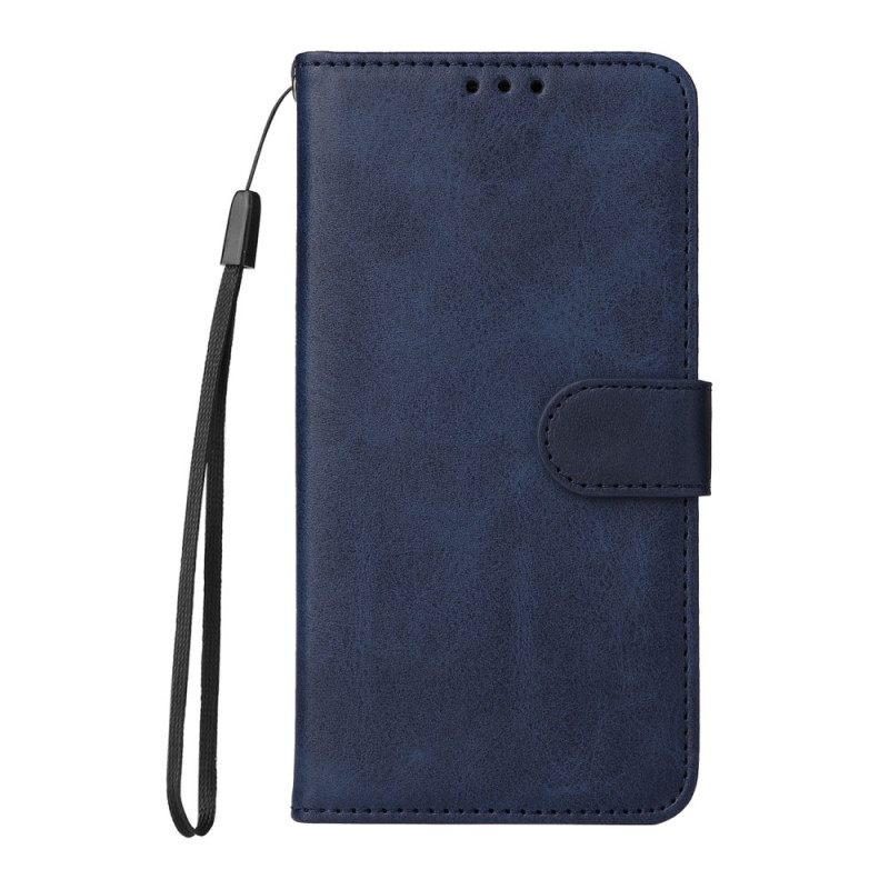 Δερματινη Θηκη Honor Magic 6 Pro Unni Leather Style Με Λουράκι Σιλικόνης