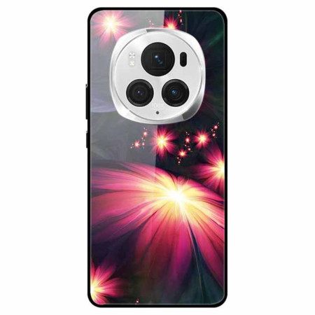 Κάλυμμα Honor Magic 6 Pro Tempered Glass Magnificent Flowers Σιλικόνης