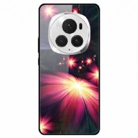 Κάλυμμα Honor Magic 6 Pro Tempered Glass Magnificent Flowers Σιλικόνης