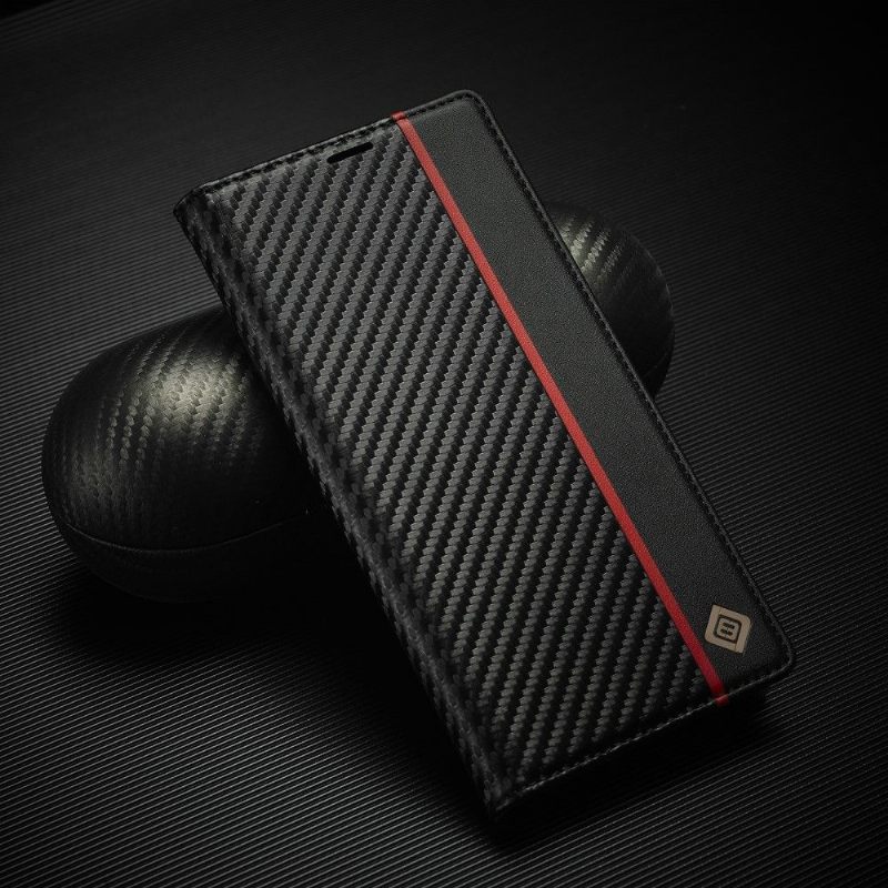 Κάλυμμα Samsung Galaxy S21 Ultra 5G Carbon Fiber Leather Effect - M2