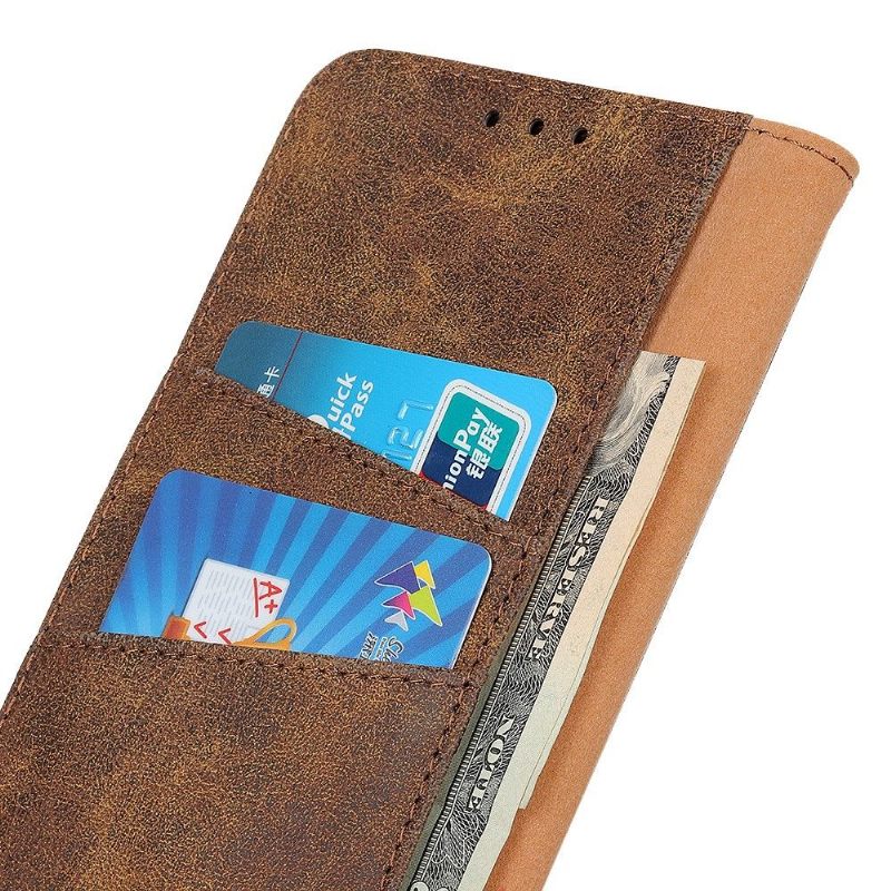 Θήκη Flip Samsung Galaxy S21 Ultra 5G Edouard Faux Leather Vintage