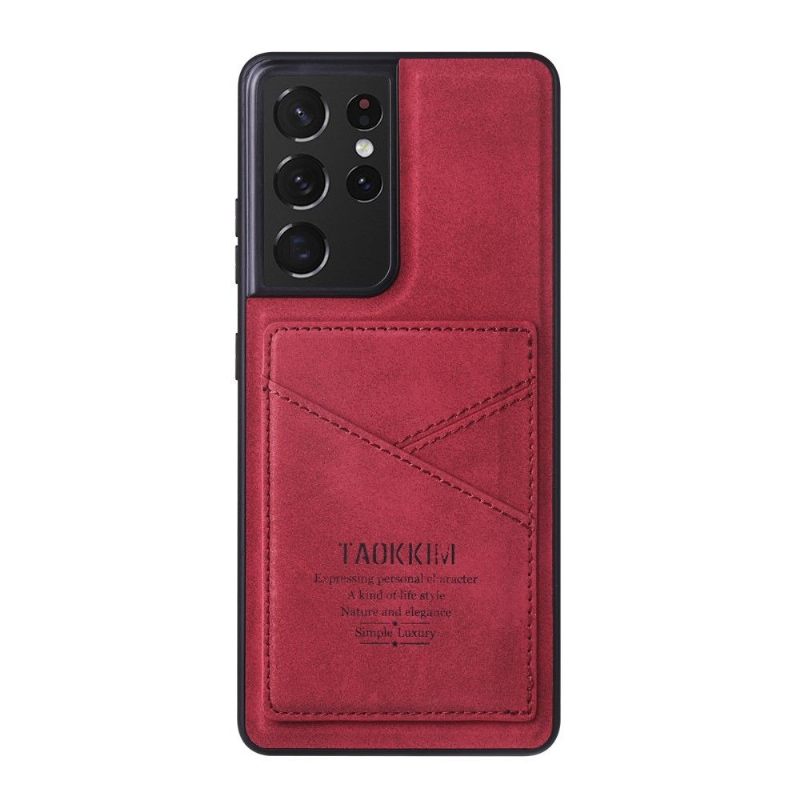 Θήκη Samsung Galaxy S21 Ultra 5G Faux Leather Vintage