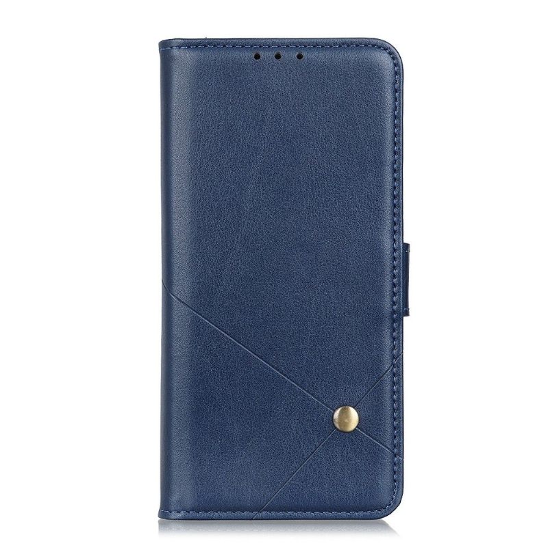 Κάλυμμα Huawei Nova 9 / Honor 50 Θήκη Flip Faux Leather Flap Με Πριτσίνι