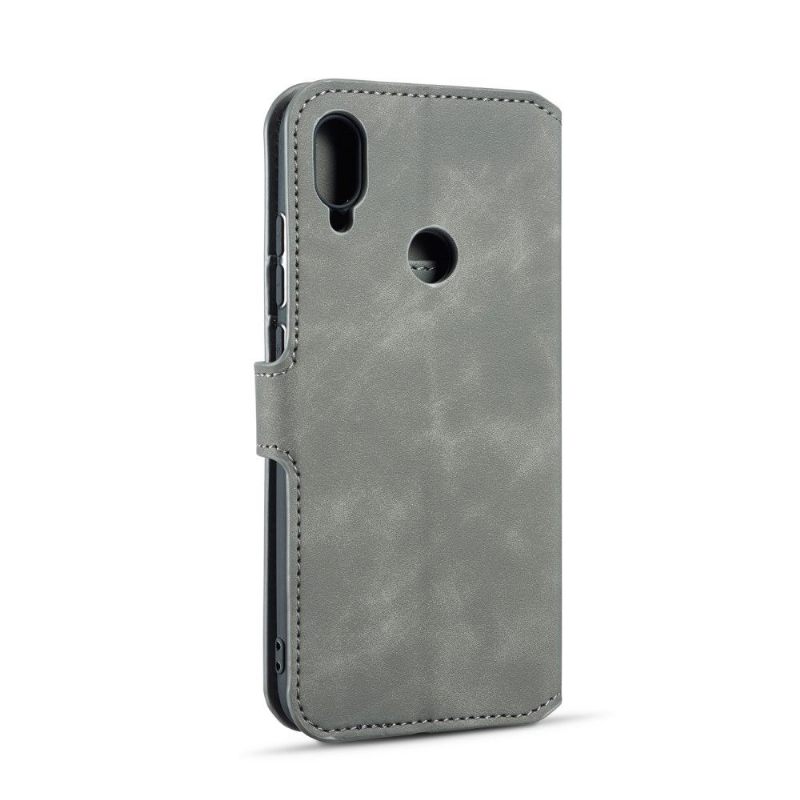 Κάλυμμα Huawei Y6 2019 Dg Ming Leather Effect