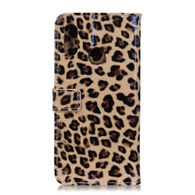 Κάλυμμα Huawei Y6 2019 πορτοφολι Leopard Wallet