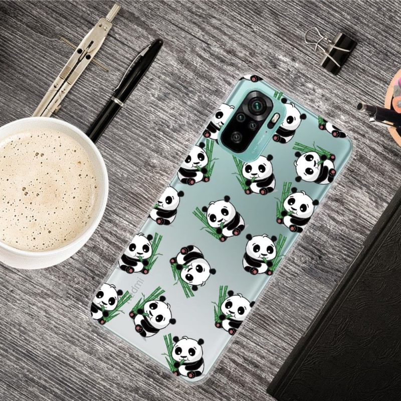 θηκη κινητου Xiaomi Redmi Note 10 Happy Pandas