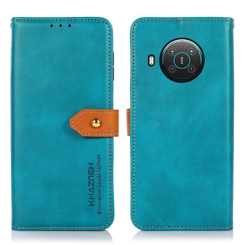 δερματινη θηκη Nokia X20 / X10 Khazneh Bicolor Faux Leather