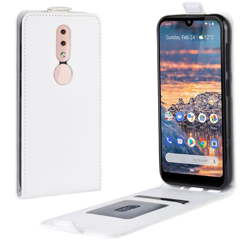 θηκη πορτοφολι Nokia 4.2 Θήκη Flip Faux Leather Vertical