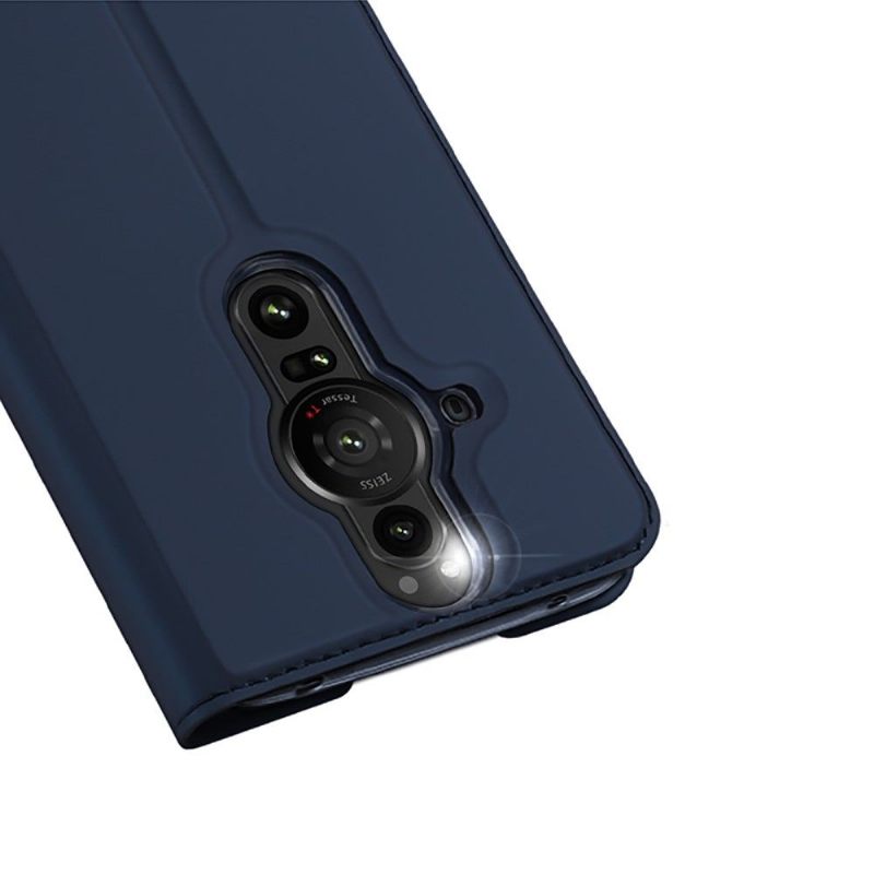 δερματινη θηκη Sony Xperia Pro-I Business Satin Effect