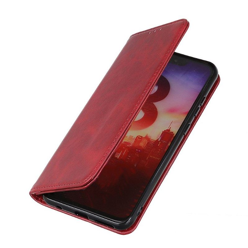 Κάλυμμα Sony Xperia Pro-I Θήκη Flip Simone Flip Aged Faux Leather