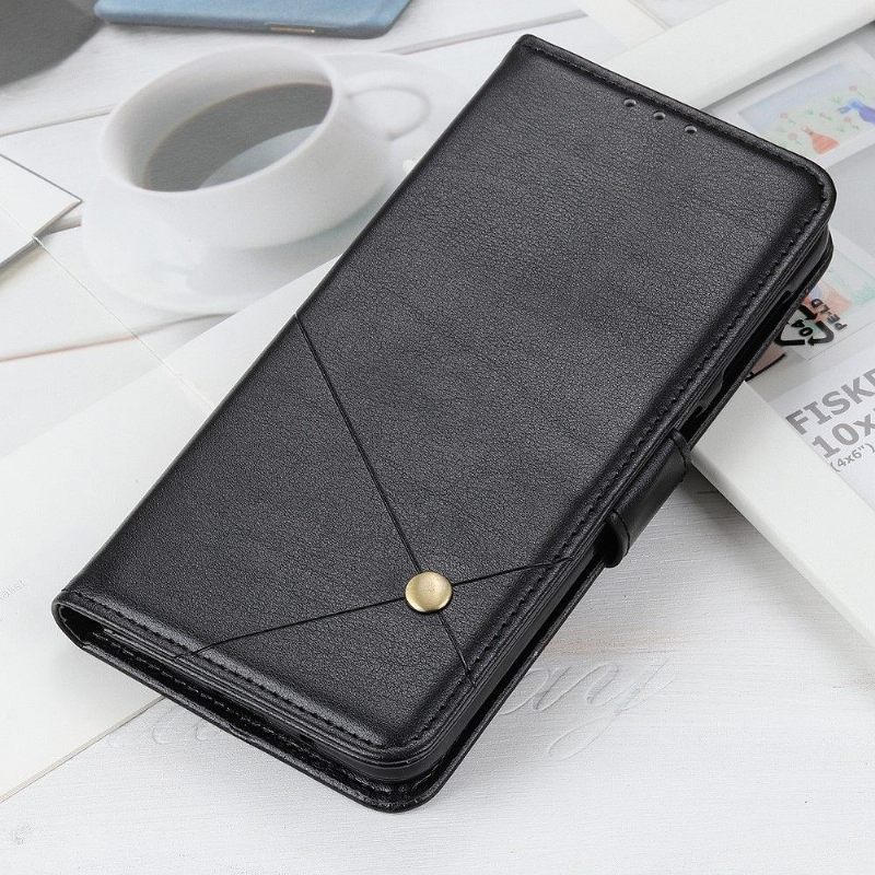 Θήκη Flip Sony Xperia Pro-I δερματινη θηκη Faux Leather Flap Με Πριτσίνι