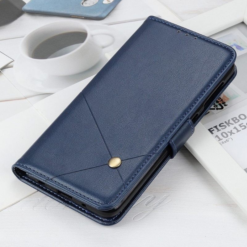 Θήκη Flip Sony Xperia Pro-I δερματινη θηκη Faux Leather Flap Με Πριτσίνι