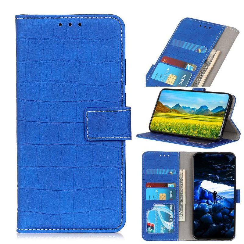 Κάλυμμα Xiaomi Redmi 9 Imitation Leather Croc Look